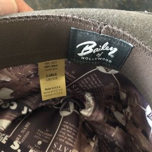 Bailey of Hollywood- Fedora Cigar brown, Large